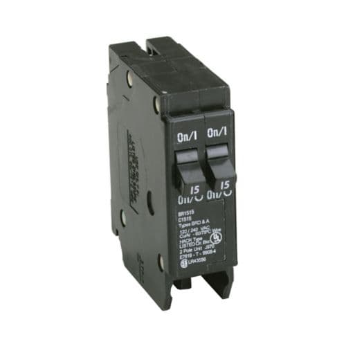 18-units min. Eaton Eaton 1p 15a/15a 240v Tandem Breaker - BR1515