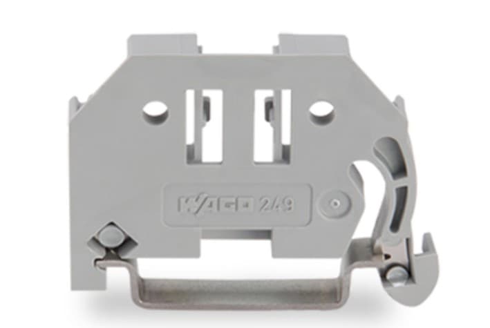 132-units min. Wago Wago Screwless End Stop, 6 Mm Wide - 249-116