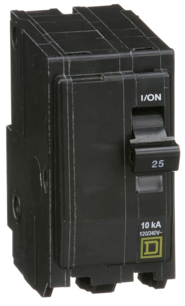 5-units min. Square D Square D 2 Pole 25a Breaker - QO225