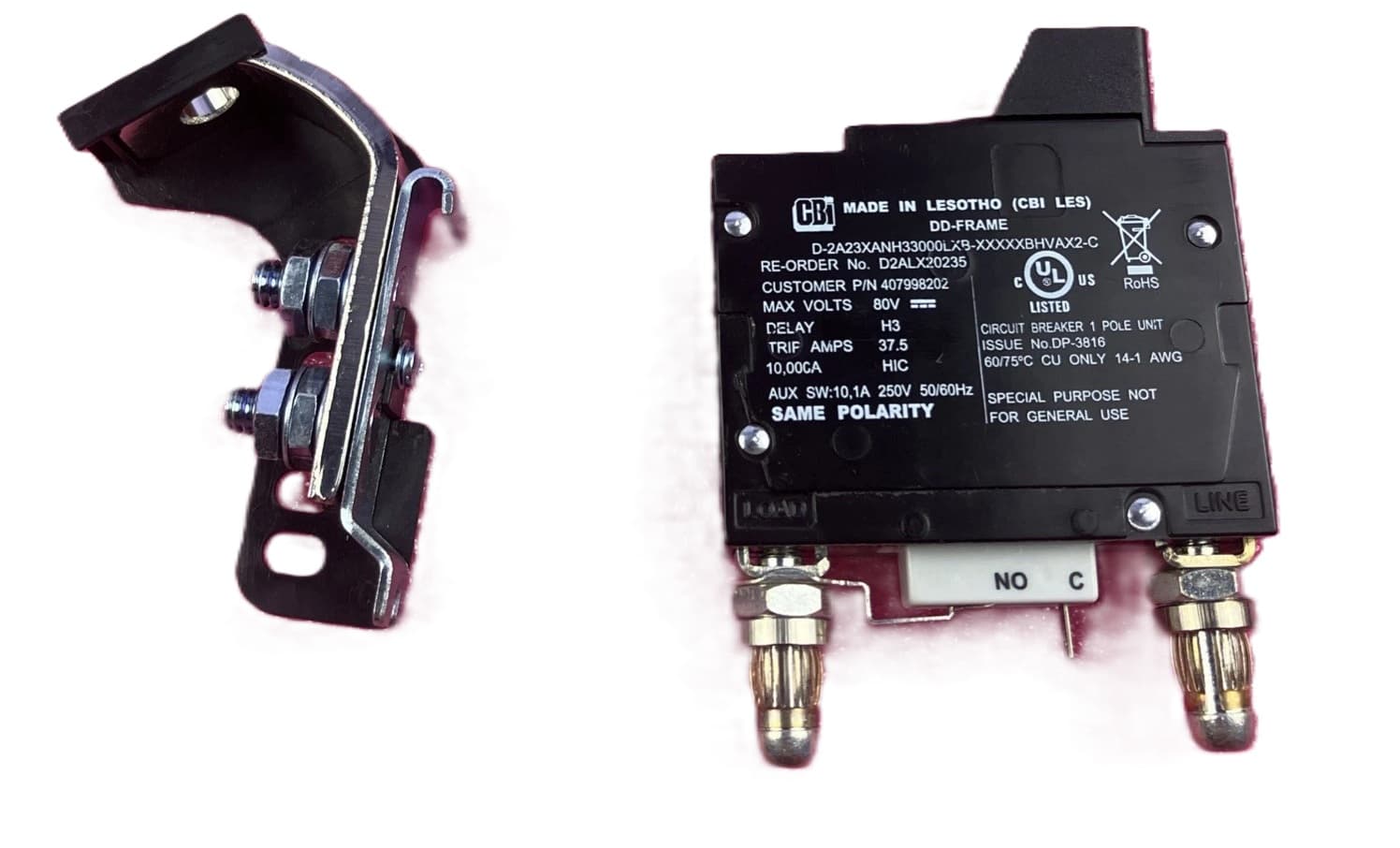 2-units min. General Electric KIT: 30 AMP CIRCUIT BREAKER AND SINGLE POLE ADAPTER - CC109142436