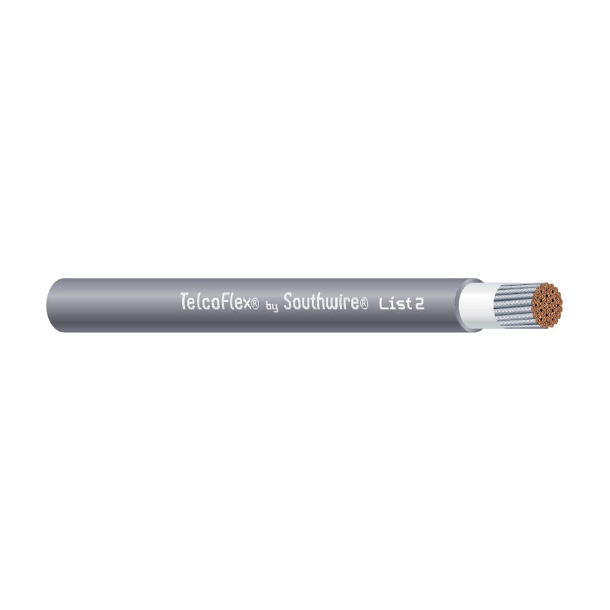 10-units min. Southwire Southwire Telcoflex List 2 4/0awg Gray - 56983901