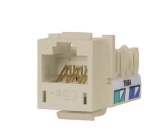 Hubbell HXJ5EOW - Jack Hxj Cat5e 8 Position Universal A/b Office White