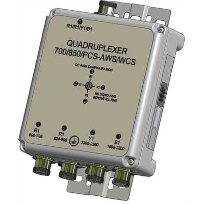 Kaelus QBC0007F2V51-1 - Quadruplexer 700/850/1900-aws/wcs_single: