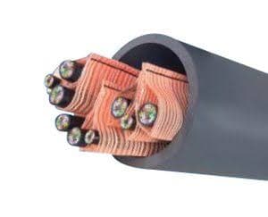 TVC Communications MXE64283BK10000 Maxcell HFC Cable, 3 In 3 Cell Black Ideal for HighSpeed Internet