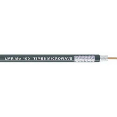 9-units min. Times Microwave Systems *3/8" TCOM-400-FR Foam Cable - TCOM-400-FR
