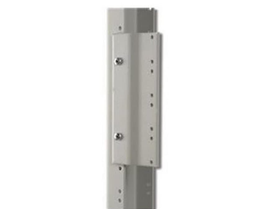 6-units min. Telect Inc Rack Universal Accessory Panel Adapter 23 Inch To 19 Inch For 1 3/4 Inch Rack 2 Space High Telephone Gray Finish - 02117-02