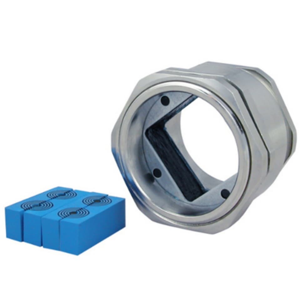 3-units min. Roxtec Inc CABINET GLAND SEAL 4 PORT RM MODULE 0.157 - .571 (RG00063040046) - RGM63/4