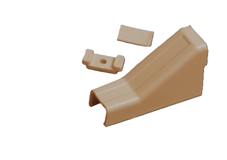 8-units min. Multilink Inc. Fitting, Entry, Mrf12-ce-i, 1-1/4" Ceiling, For Mrm12, Mrc12, Ivory, - 99320K