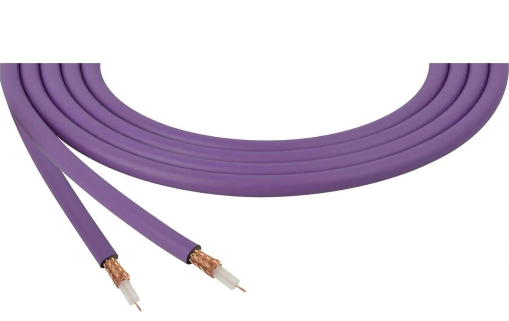 28-units min. Belden Cable, Rg59 Mini 8-pack Violet Dual Shield,ft - YR471931LS1000