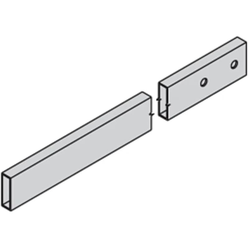 B-Line SB2003F2YZ - Spanner Clip Kit 2in Runway Height Use With 3/8in X 2in Bar Yellow Zinc Upc 79903801568