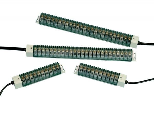 Corning 80611307473 - Block, Ats/tr, 25 Pair, Left Entry, Non-protected, 4 Foot, Aircore