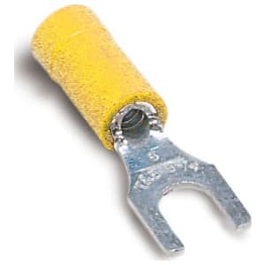 ABB Installation Products TV10-8F-L - Vinyl Insulated Fork Terminal 12-10 #8 Package/50