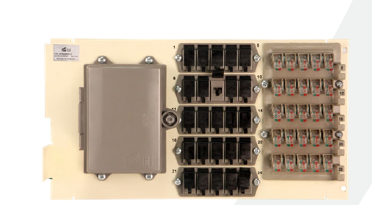 TII Technologies Inc MP025MNOPN000 - Plate Expans Modular Bet 25pr