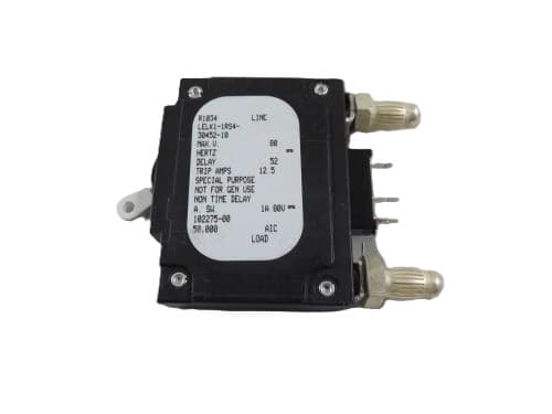 Emerson 102275 - Cb, White Handle 3pin W/strap Hyd Mag, 1p, 10a, 80vdc, Spdt, (airpac#lelk1-1rs4-30452-10)