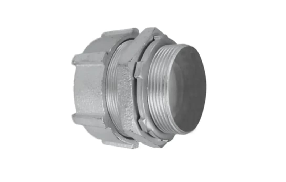 ABB Installation Products HC 401 - Steel Compression Connector 1/2 Inch, For Use With Rigid Conduit.