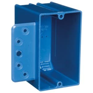ABB Installation Products B118B-UPC - Gang Switch Box,1g 18 Cu In Zip Box W/bracket