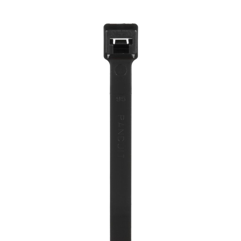 114-units min. Panduit PLT5H-C0 - Pan-Ty Heavy Cable Tie, 17.7in Black UV/Weather-Resistant Nylon 6.6, 175 lb, 100-Pack