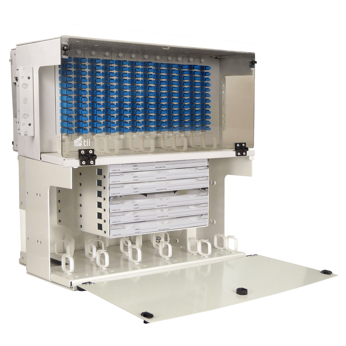 Tii Technologies RM7UWL072RSC9 - TSL Series 7RU LGX Patch & Splice Panel, 72-Port Singlemode SC