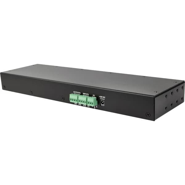 Valcom VIP-851-25 - SIP 20-Watt Paging Gateway, 25V Output, PoE, 1U Wall/Rack Mount