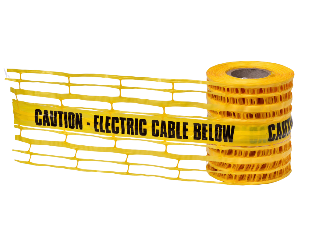 Centriforce MD-YW100X200X55PP312CC Locata Detectable Warning Mesh - Yellow Code Caution Electric Below