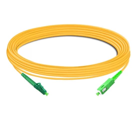 Cables Unlimited Inc. CUI/FASM-LASA-12MS - *12 M LC-APC/SC-APC SM PVC Simplex (US)