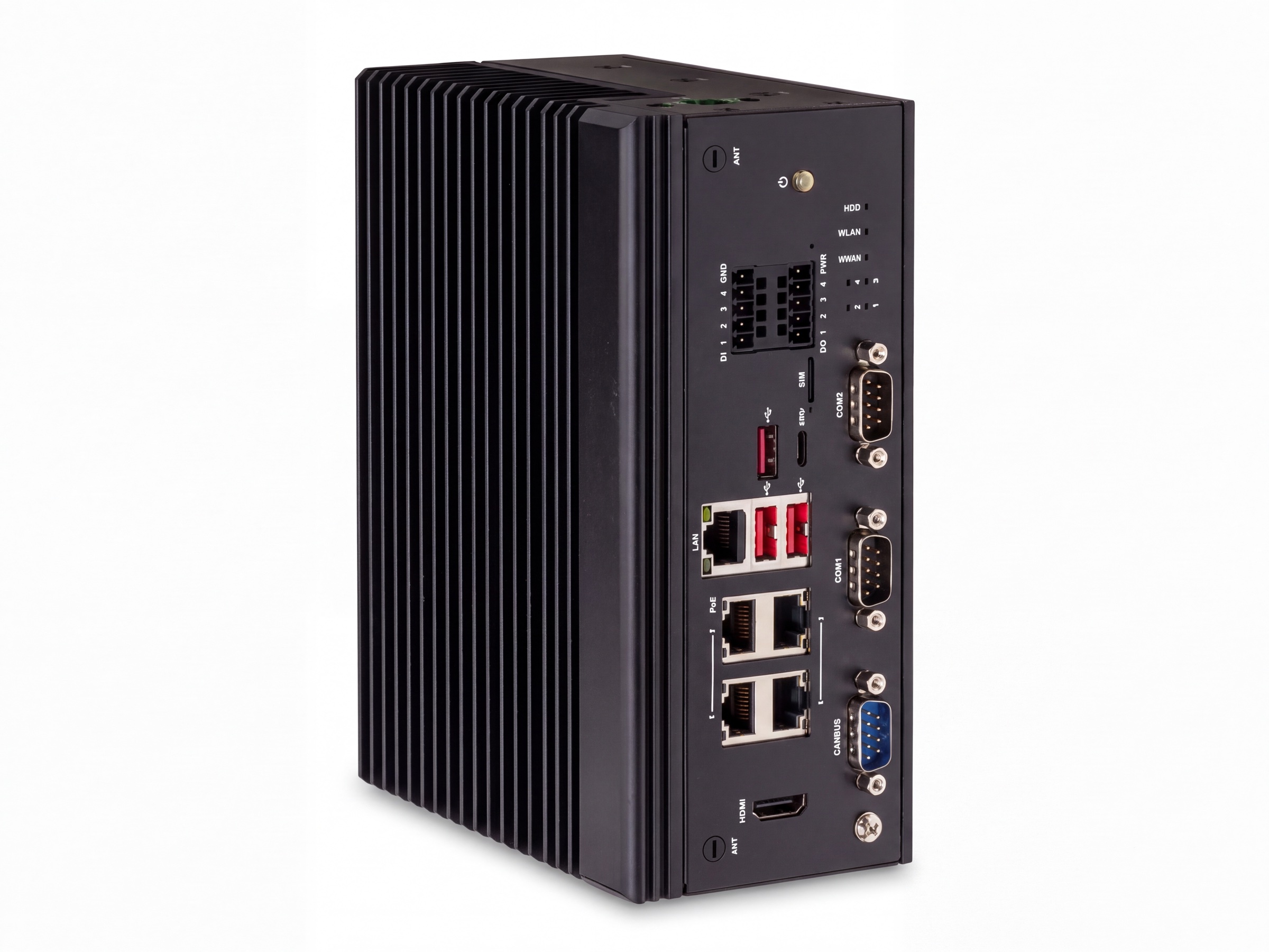 Supermicro ARS-E103-JONX-H2-01-G2 - Fanless Jetson Orin NX Edge AI System, 16GB LPDDR5X, 256GB NVMe, 10GbE