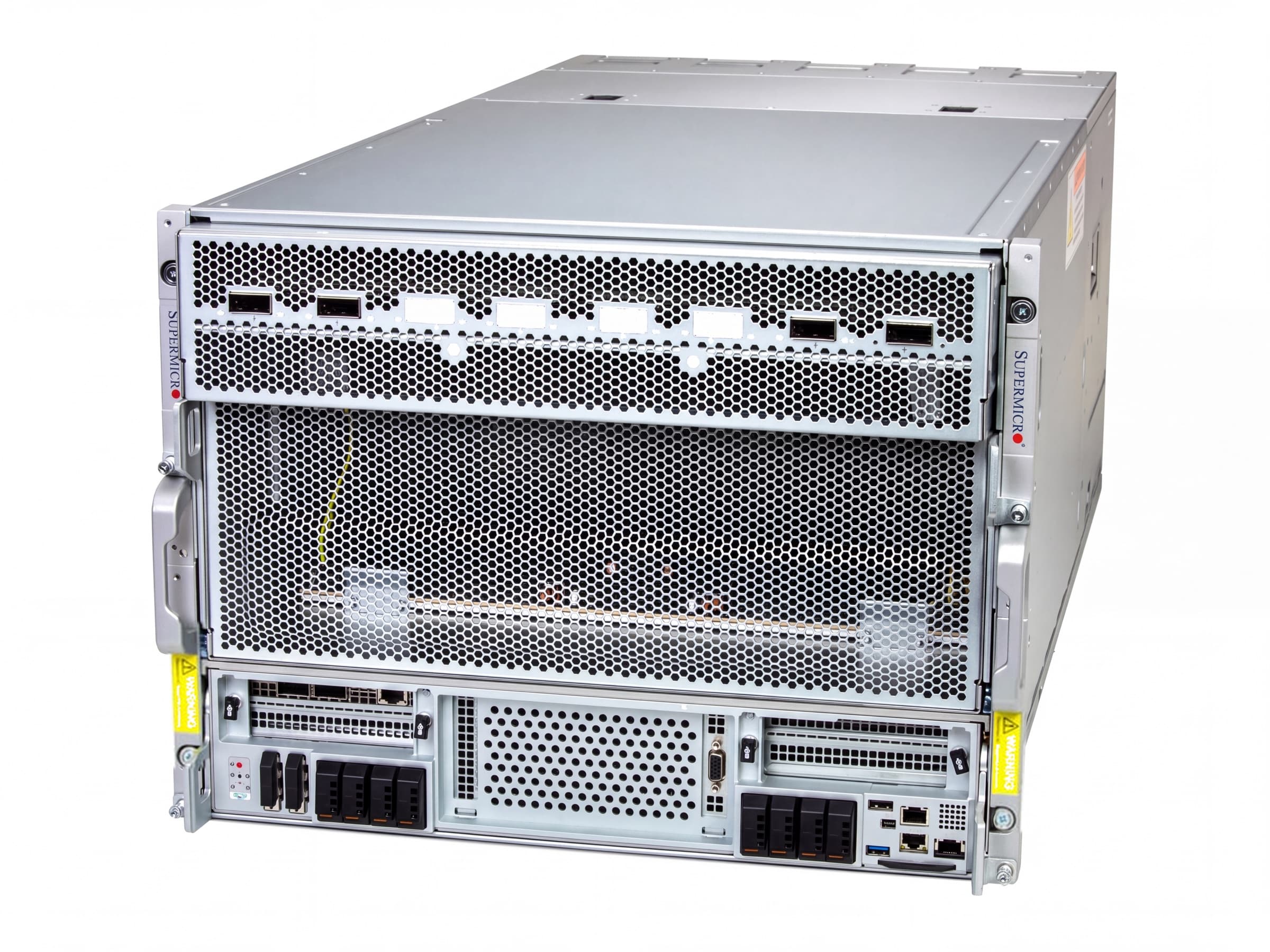 Supermicro AS -8126GS-NB3RT-01-G2 - 8U Gold Series GPU A+ Server, NVIDIA HGX B300 8-GPU, Dual EPYC 9575F
