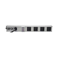 Eaton Tripp Lite PS120410 - 4-Outlet Power Strip, 10 ft Cord, 12 in., NEMA 5-15P