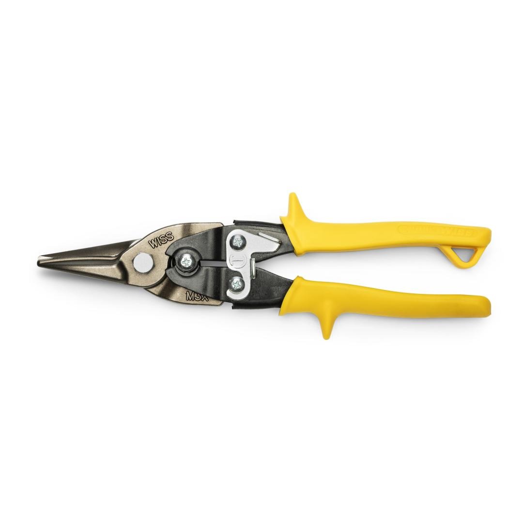 4-units min Crescent Wiss M3R - 9-3/4" MetalMaster Compound Action Aviation Snips, Straight/Left/Right, Yellow