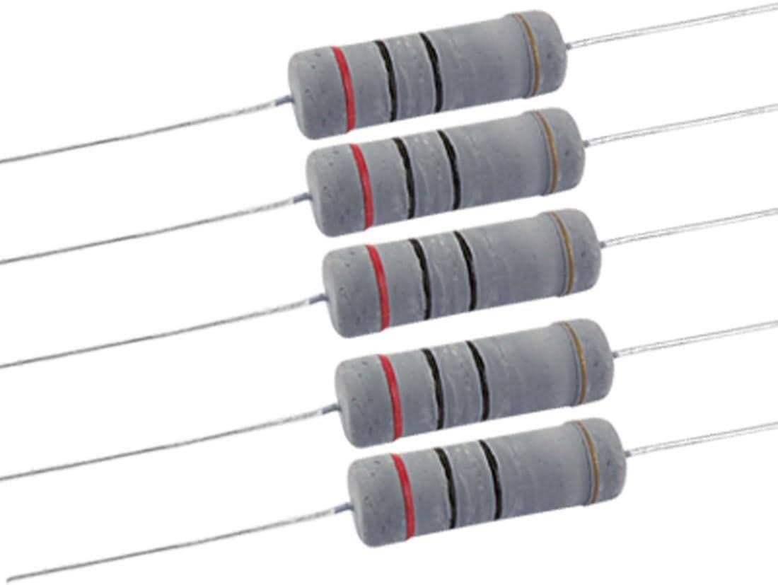 2800-units min. Rohm/Dale Or Equiv - Res ww 20 5W 10% - WW 20 OHM 5W 10% - WW 20 OHM 5W 10%