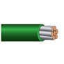 129-units min. Rosenberger 6 AWG GREEN THW-2 SUN RESIST INDOOR/OUTDOOR GROUND WIRE; 6 AWG 1 CONDUCTOR 7 STR BARE COPPER GREEN PVC INSL. JACKET OD: 0.304IN. SOLD PER FT - WR-61BC-801