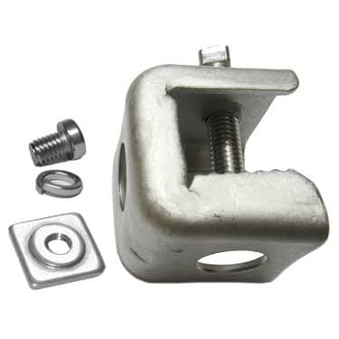 4-units min. Rosenberger ANGLE ADAPTOR (C CLAMP) UNIVERSAL TO ACCOMODATE SNAP IN HANGER (INCLUDES 3/8 THREADED INSERT) - TH511-U03