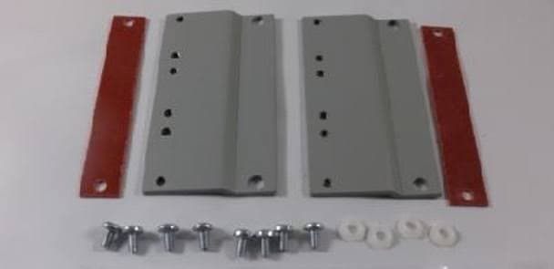 3-units min. Telect Inc ISOLATED PNL ADAPTER W/HDWR & ISO PAD 3 RU 23-19 EIA - 02117-03I