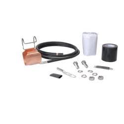 3-units min. CommScope Sureground Grounding Kit For 2-1/4 In Coaxial Cable, 48" Bon - SG214-12B2U