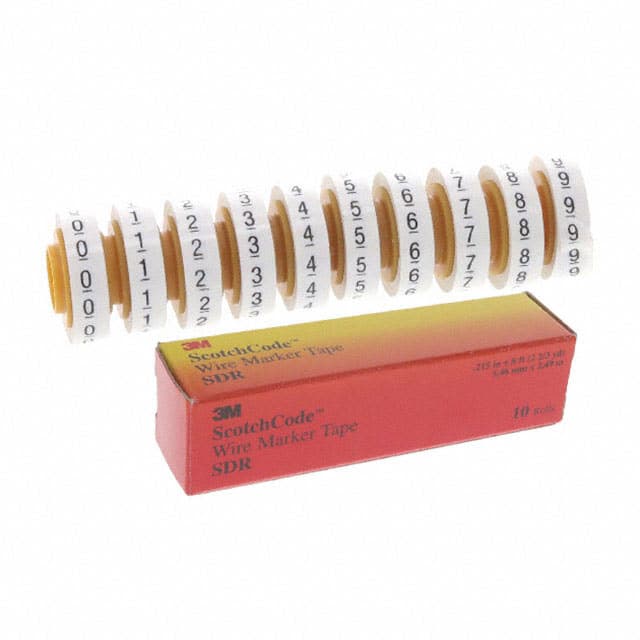 2-units min. 3M Wire Marker Tape Refill-N - SDR-0-9