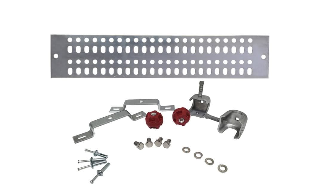 2-units min. Andrew UGBKIT-0420-T - Universal Ground Bar: 4x20 W/HRDWR-Tin - UGBKIT-0420-T UNIVERSAL GROUND BAR: 4x20 W/HRDWR-TIN"