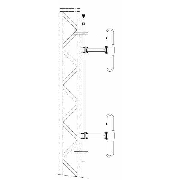 Sinclair Technologies SD212-HF3P2SNM(D00I) - 220 Mhz Inverted 1/2 Wave Anten
