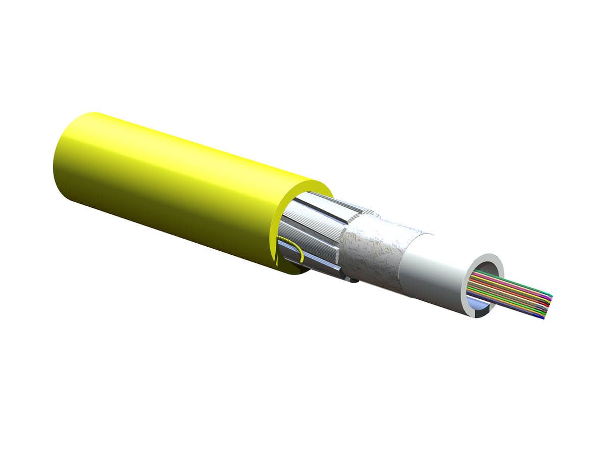 5000-units min. Sumitomo Electric Lightwave 144fbr Ribbon Ft4 Yellow - SE-5RP0144-B