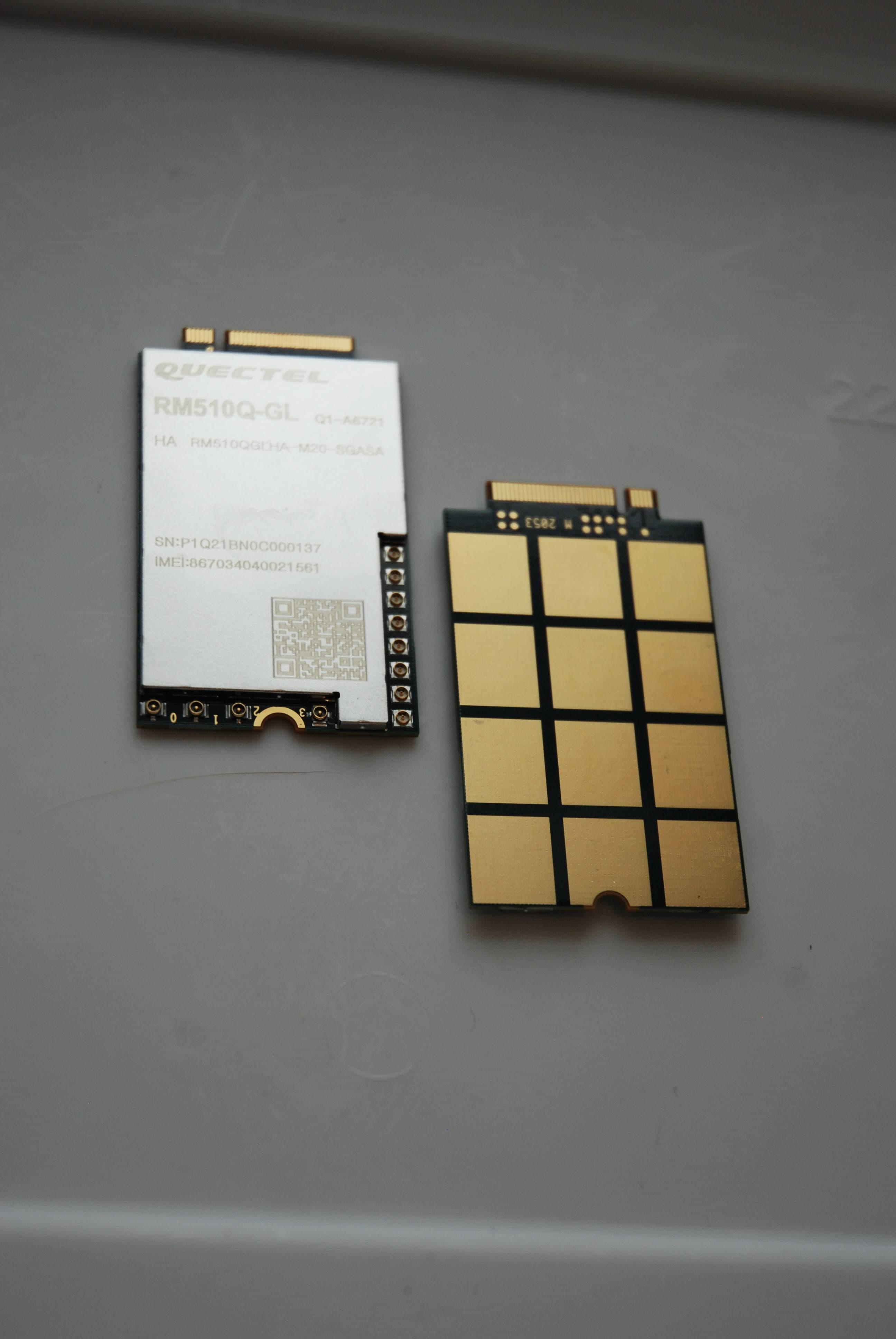 Quectel RM510Q-GL - 5G sub-6GHz and mmWave M.2 5G IoT module