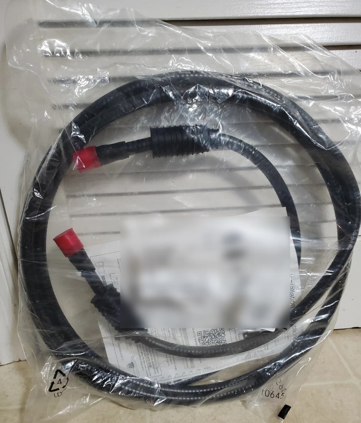 6-units min. Molex Coax Jmpr, 1/2" N-4.3/10+boot 10ft - 73419-8844