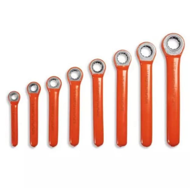 Cementex IGRBWS-8 - Wrench Set Geared Box 8 Piece
