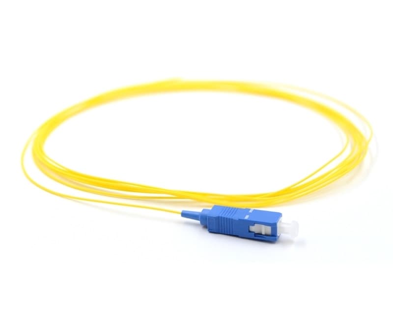 14-units min. OFS Sc Pigtail 1piece Sm Fiber Optic Pigtails Yellow, 3 Meters - SP-1SCSM3