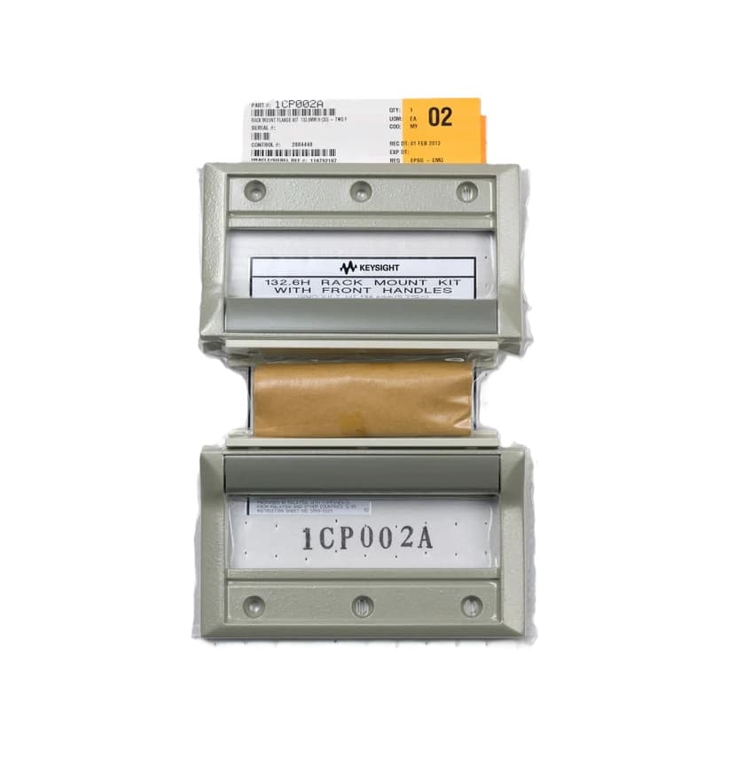 Keysight Technologies 1CP002A-1CP002A - Rack Mount Flange Kit 132.6mm H (3u) - Two Flange Brackets, 2 Handles