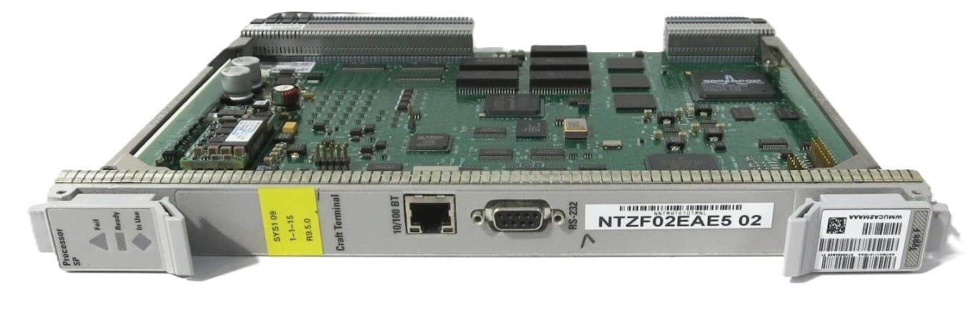 Nortel NTK555ABE5 - Om5100/5200 Shelf Processor Cp Module Card