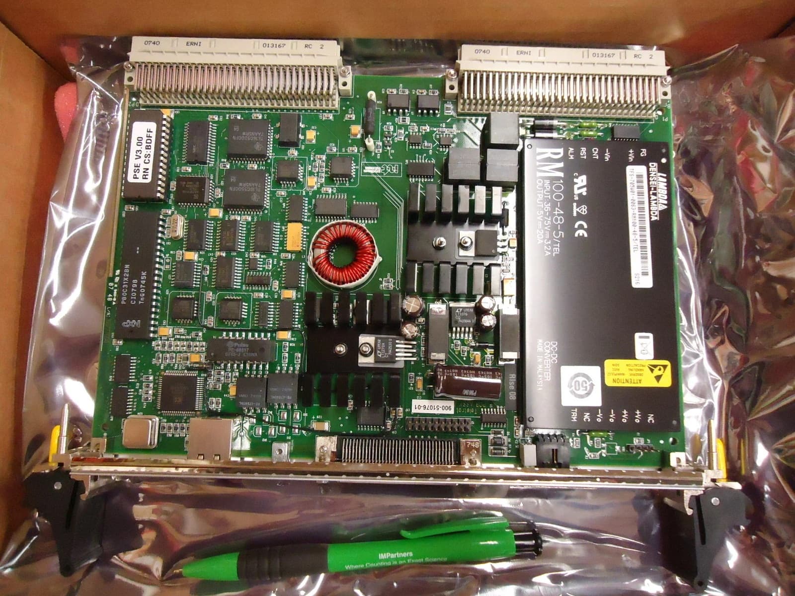 2-units min. Nortel Power/scsi/ethernet Transition Module - NTST09AG