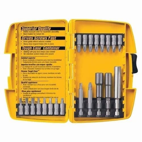 3-units min. DeWALT *Screwdriving Set, 21 piece - DW2161