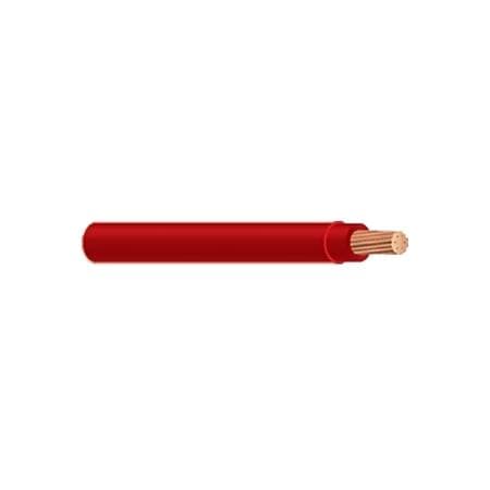 25-units min. Harger *#6-19R THHN Red Insulated Ground Wire - 6-19R