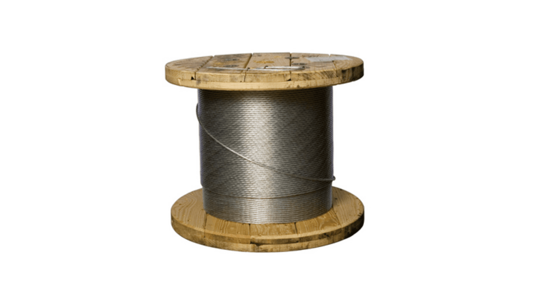 5000-units min. Lexco Cable Manufacturing Strand, ( Stainless Steel ) 3/8", 5000' Reel, Domestic, Price per foot - 38719SSAC-D