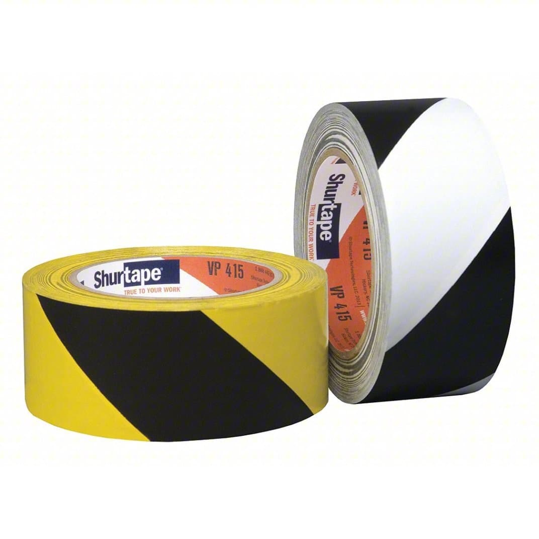 20-units min. Shurtape Shu 202700 Bky 50mm X 33m Spvc Film Warning Stripe Tape 6.6 Marking Tape - 202700
