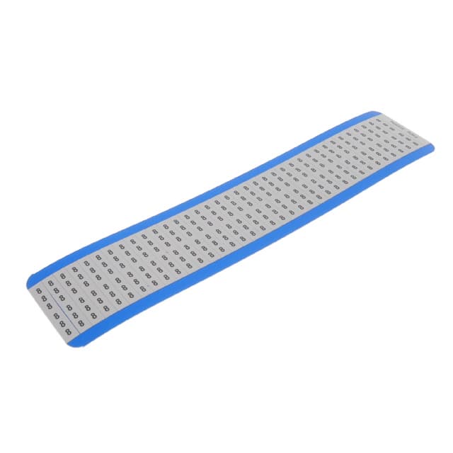 Panduit PCM-8 - Pre-printed Wm Card, Vinyl Cloth, 0.25" W X 1.50" L, 8 Legend Only